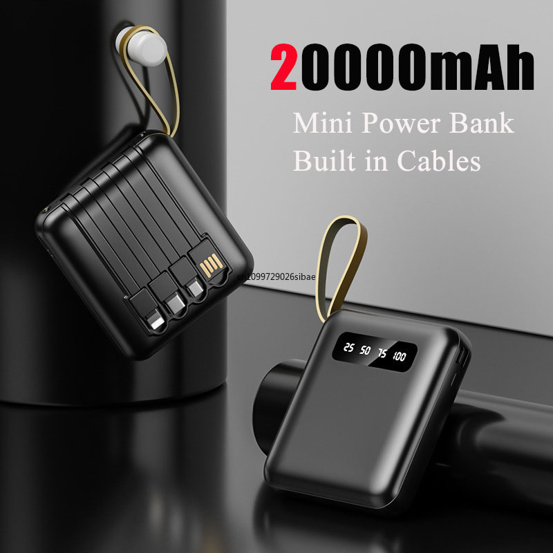 Portable Charger 20000Mah - 20000mAh Mini Power Bank Fast Charge