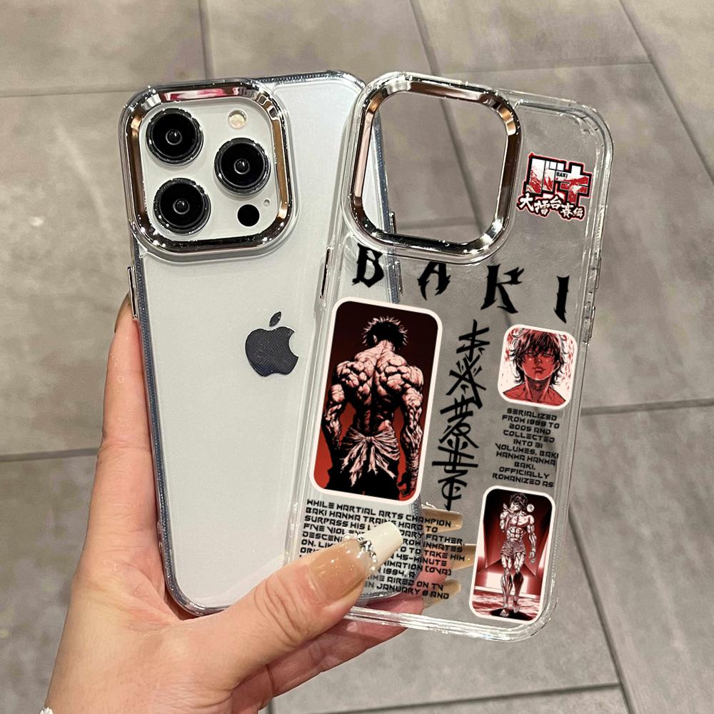 Phone Case Clear - Cool B-Baki HanmaS Phone Case Phone
