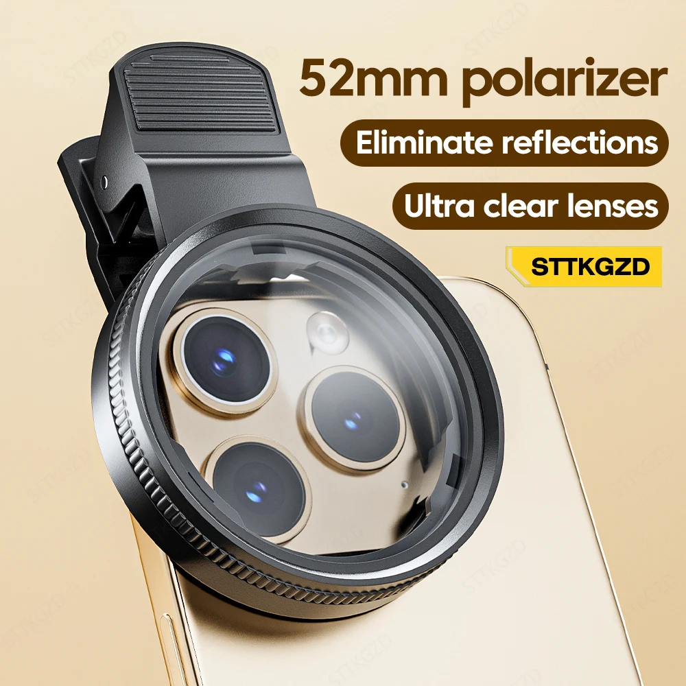 Lens Camera Clip - New 52mm CPL Mobile Phone Lens