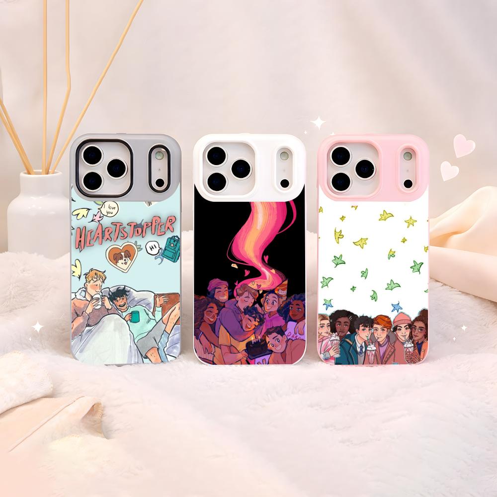 Phone Case Clear - BL Series Heartstopper Phone Case Clear