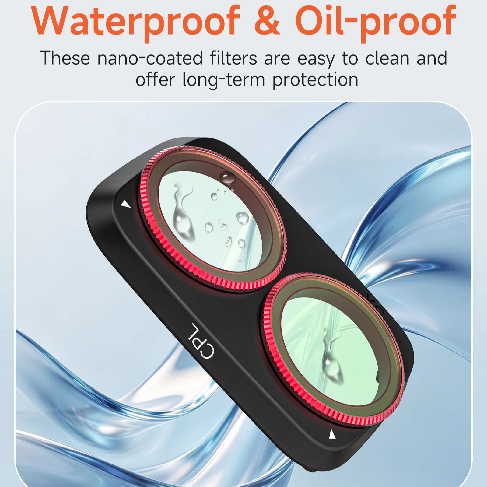 Lens Filter Kit for DJI Osmo P - Lens Camera Clip review and price