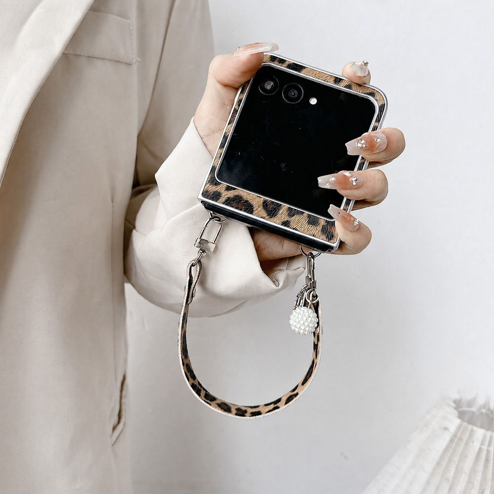 Leopard Print Folding Flip Pho - Phone Accessories For Men review and price