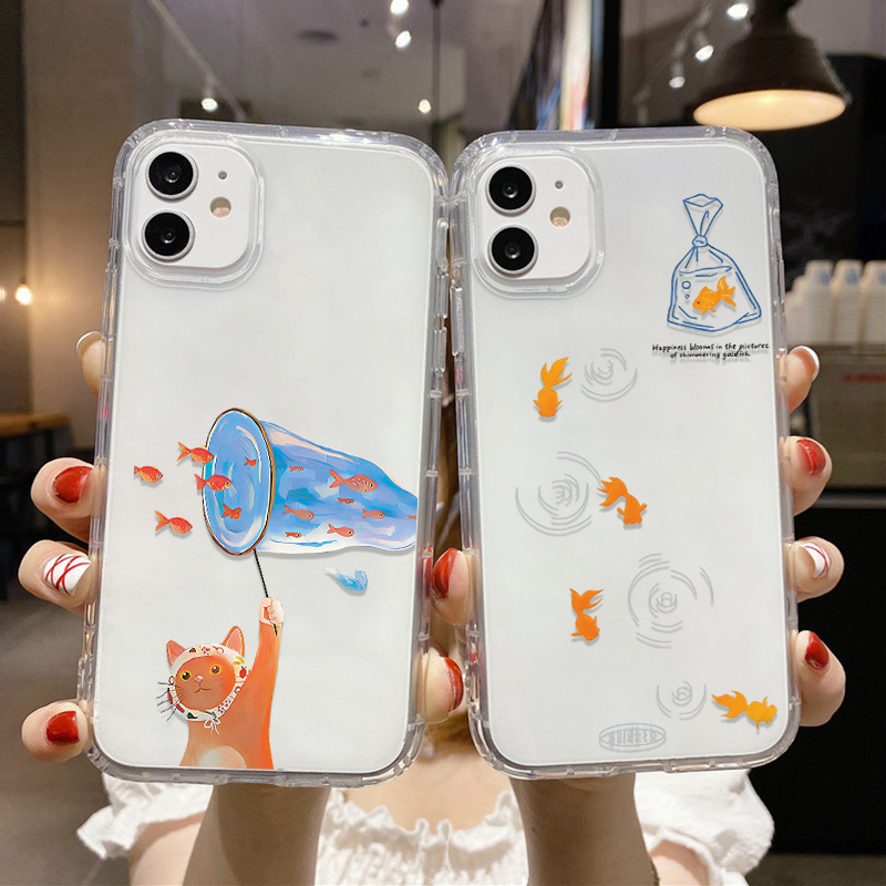 Lovely Fishes Clear Phone Case - Phone Case Clear review and price