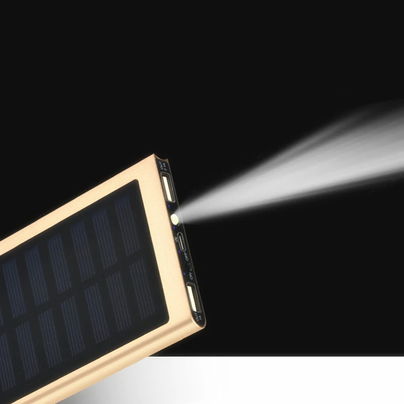 20000mAh Solar Power Bank LED  - Portable Charger 20000Mah review and price