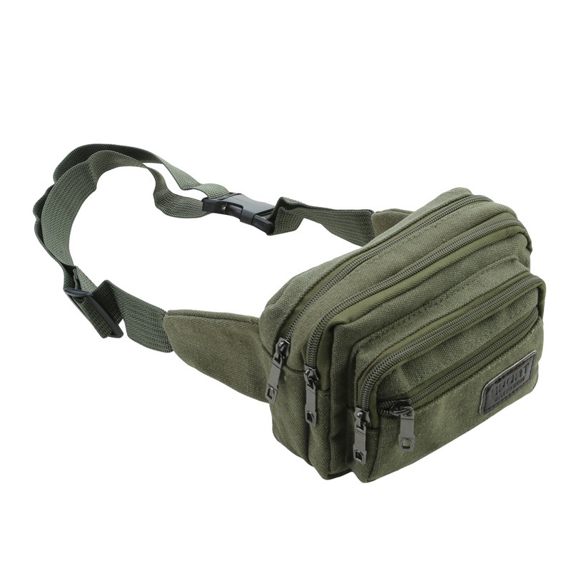 Canvas Waist Bag Outdoor Sport - Phone Accessories For Men review and price
