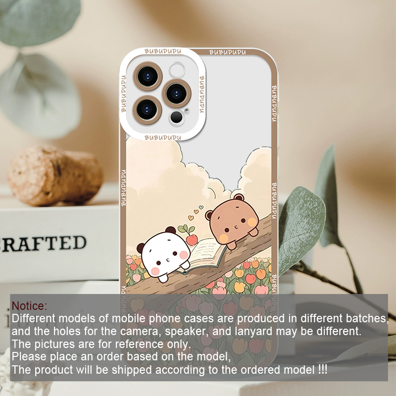 Cute BUBU DUDU Couple Clear Ph - Phone Case Clear review and price