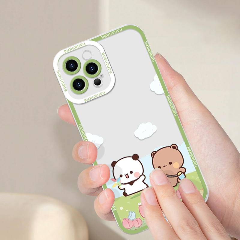 Cute BUBU DUDU Couple Clear Ph - Phone Case Clear review and price