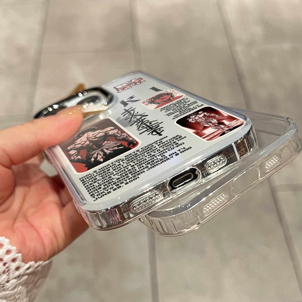 Cool B-Baki HanmaS Phone Case  - Phone Case Clear review and price