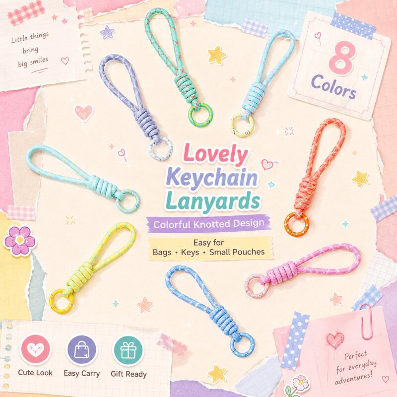 2~5pcs Colorful Braided Keycha - Phone Accessories For Men review and price