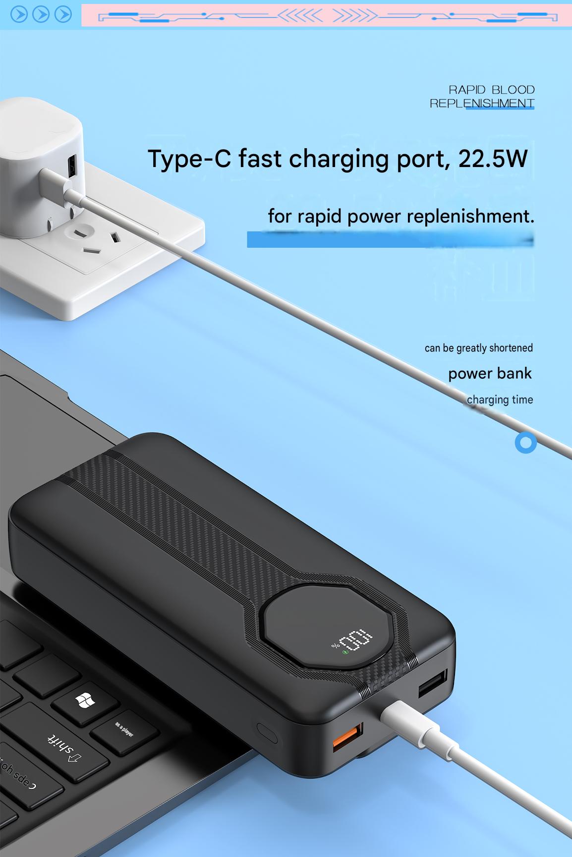 20000mAh Power Bank with Digit - Portable Charger 20000Mah review and price