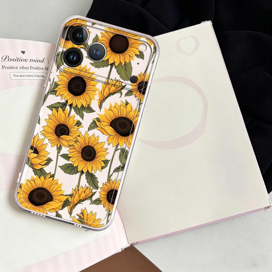 Cute Sunflower Pattern Case fo - Phone Case Clear review and price