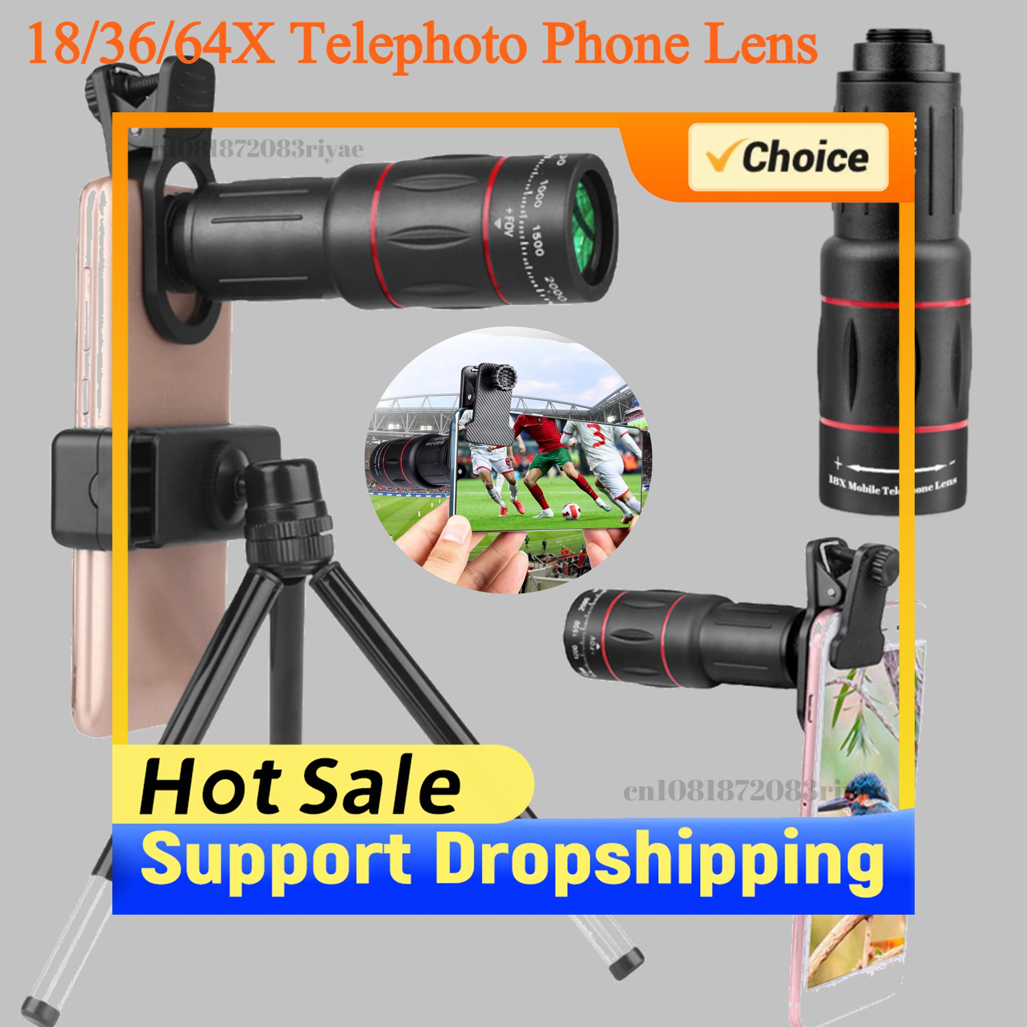 18/36/64X Mobile Phone Camera  - Lens Camera Clip review and price