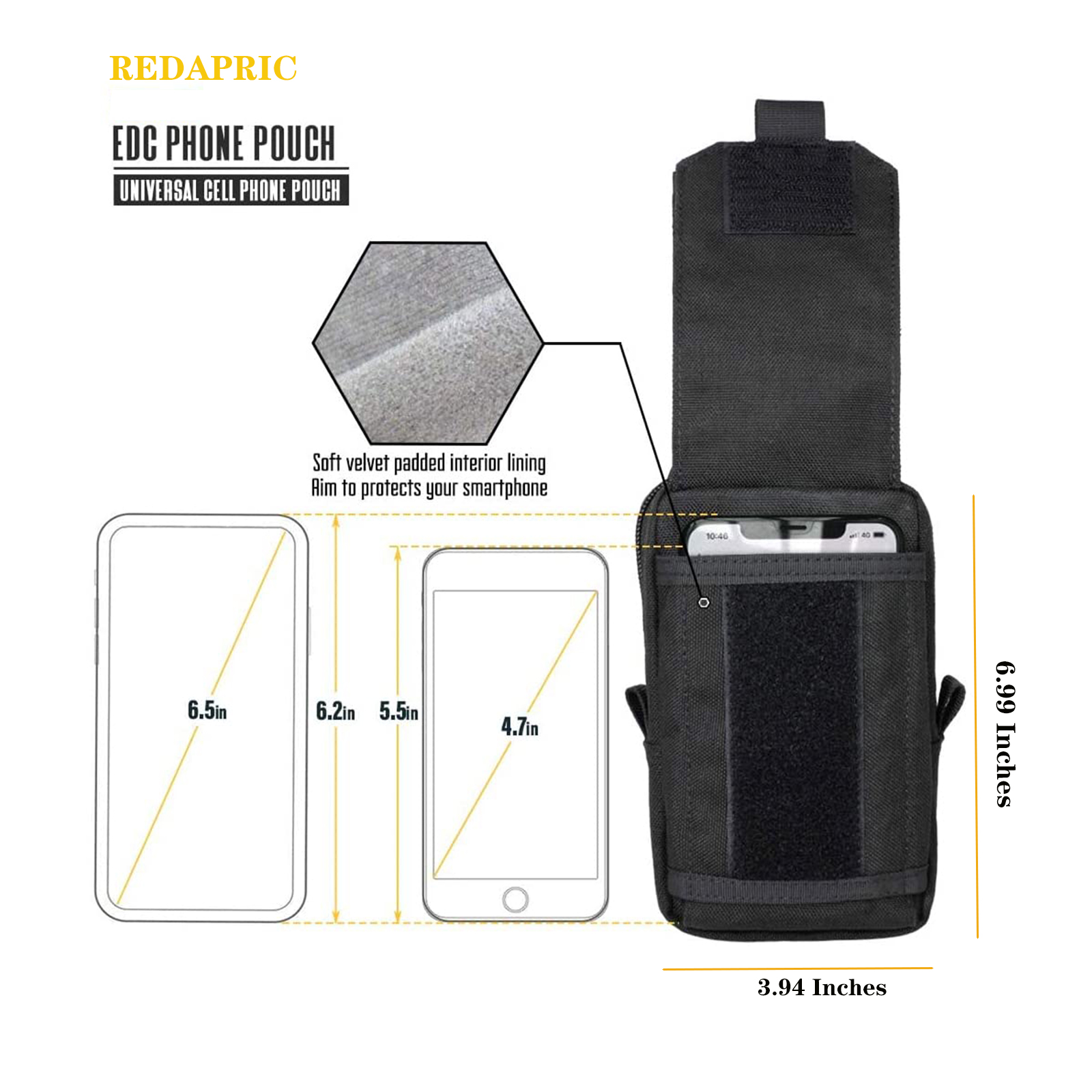 Tactical Molle Pouch Waist Bag - Phone Accessories For Men review and price