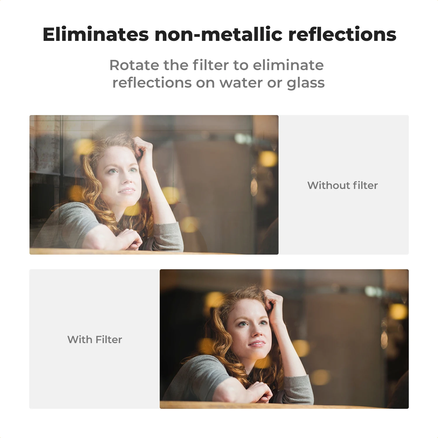 K&F CONCEPT 52mm Clip-on CPL C - Lens Camera Clip review and price