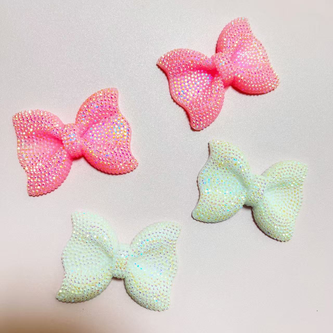 1Pcs Y2K Kawaii Bling Pink Bow - Phone Accessories Logo Design review and price