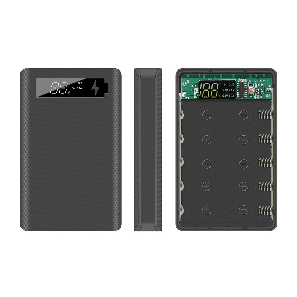 DIY Power Bank Case 5*18650 Ba - Led Flash Case review and price