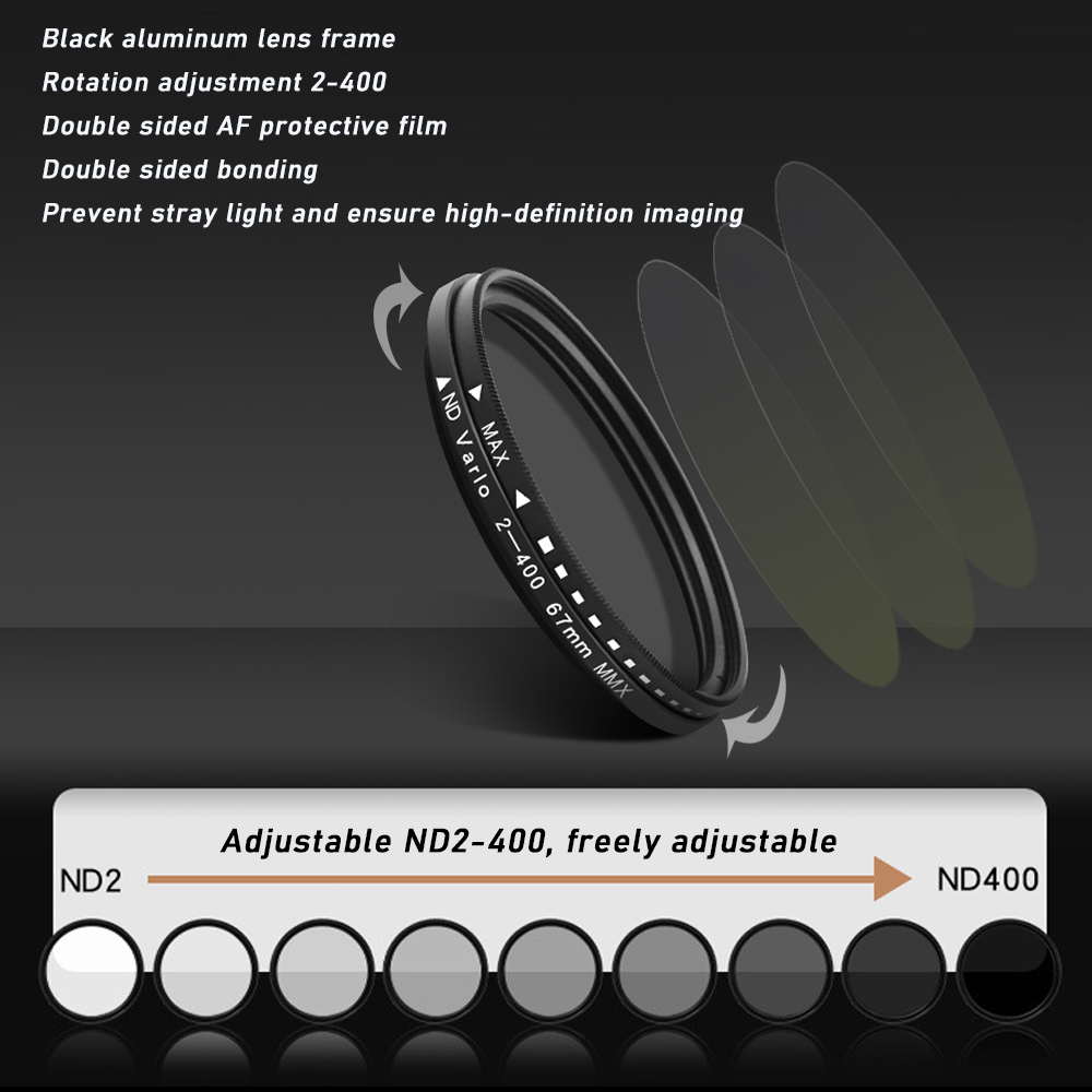 67mm Clip-on ND2-400 Phone Cam - Lens Camera Clip review and price