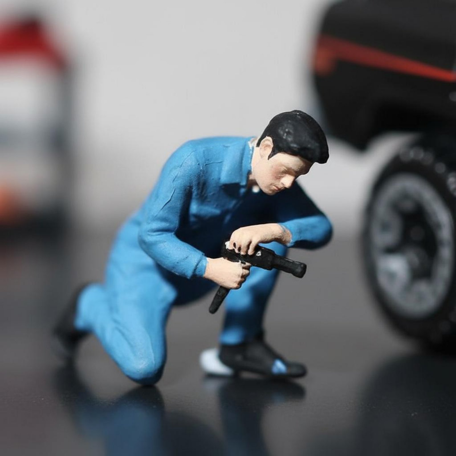 Phone Looking Man Figure Scene - Phone Accessories For Men review and price