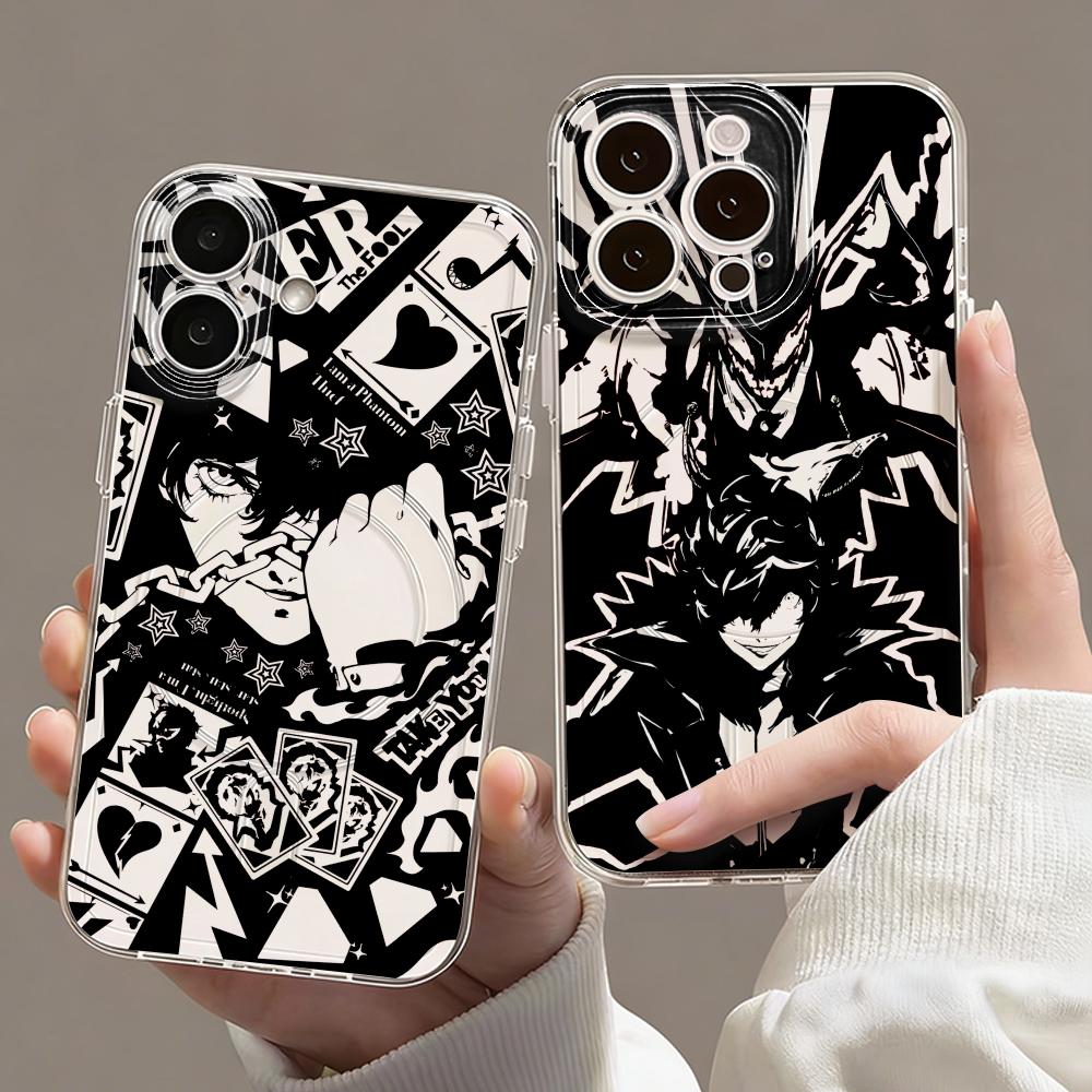 Game P-Persona 5 Phone Case Ma - Phone Case Clear review and price