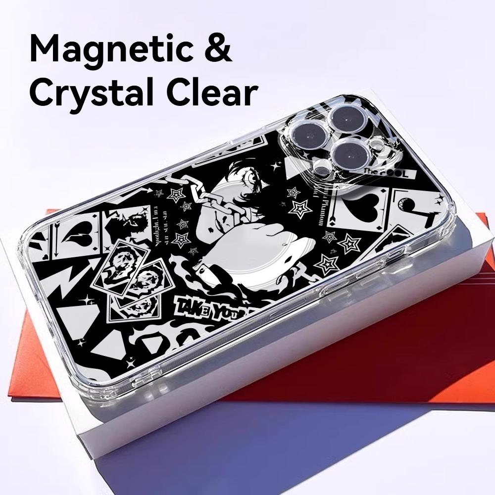 Game P-Persona 5 Phone Case Ma - Phone Case Clear review and price