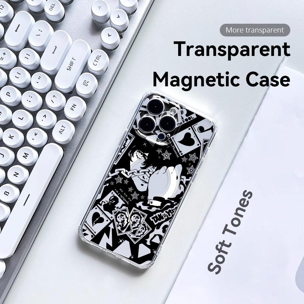 Game P-Persona 5 Phone Case Ma - Phone Case Clear review and price