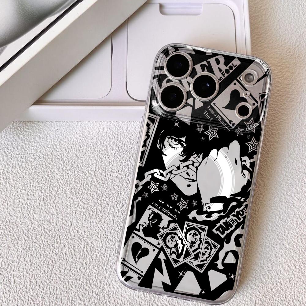 Game P-Persona 5 Phone Case Ma - Phone Case Clear review and price