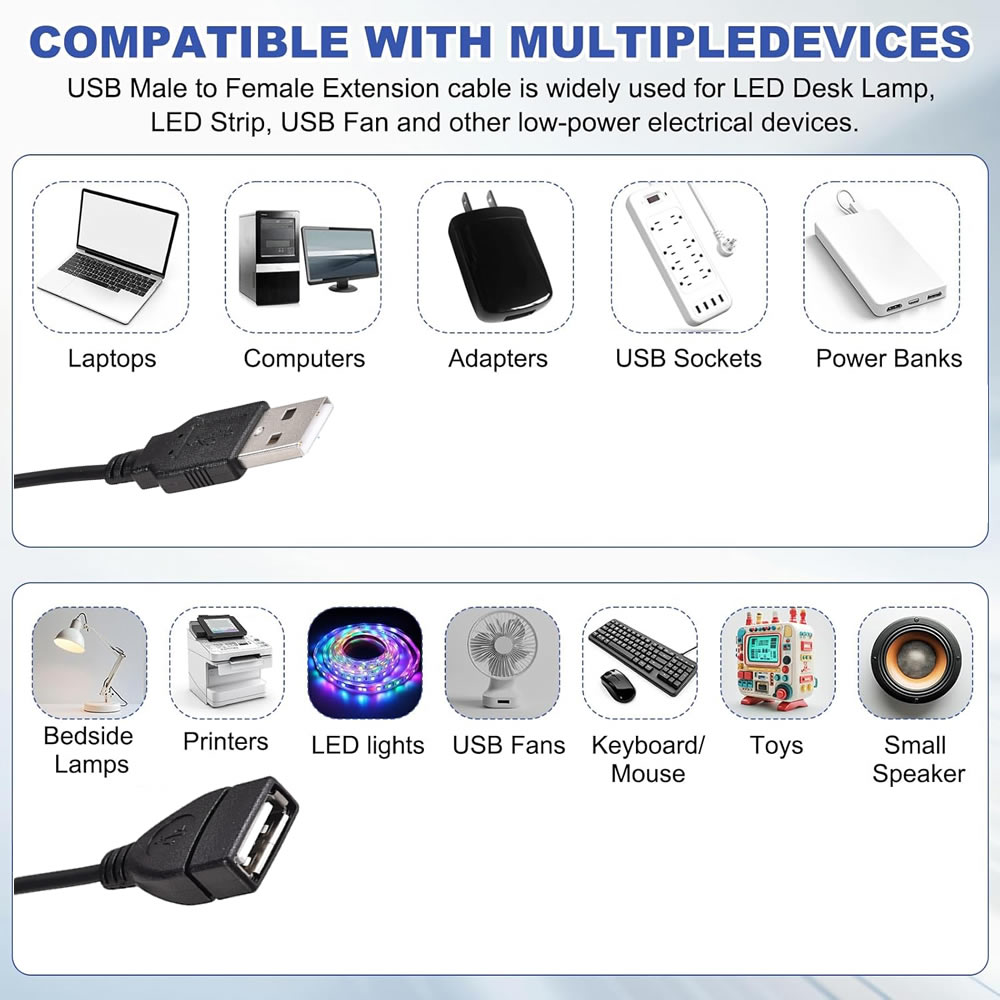 1M/2M USB Male to Female Exten - Led Flash Case review and price