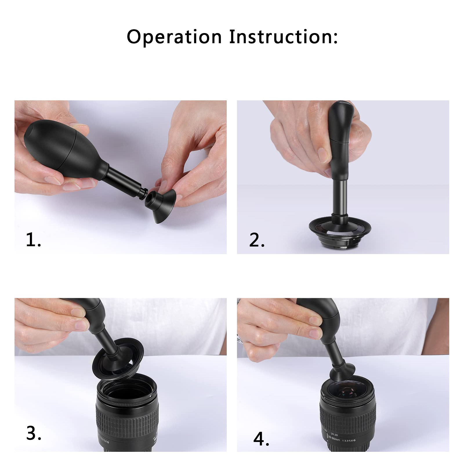 Lens Sucker Kit with 7 Suction - Lens Camera Clip review and price