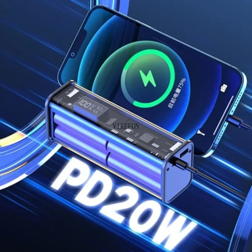 22.5W DIY Battery Charger Case - Portable Charger 20000Mah review and price